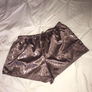 Victoria’s Secret satin pajama shorts